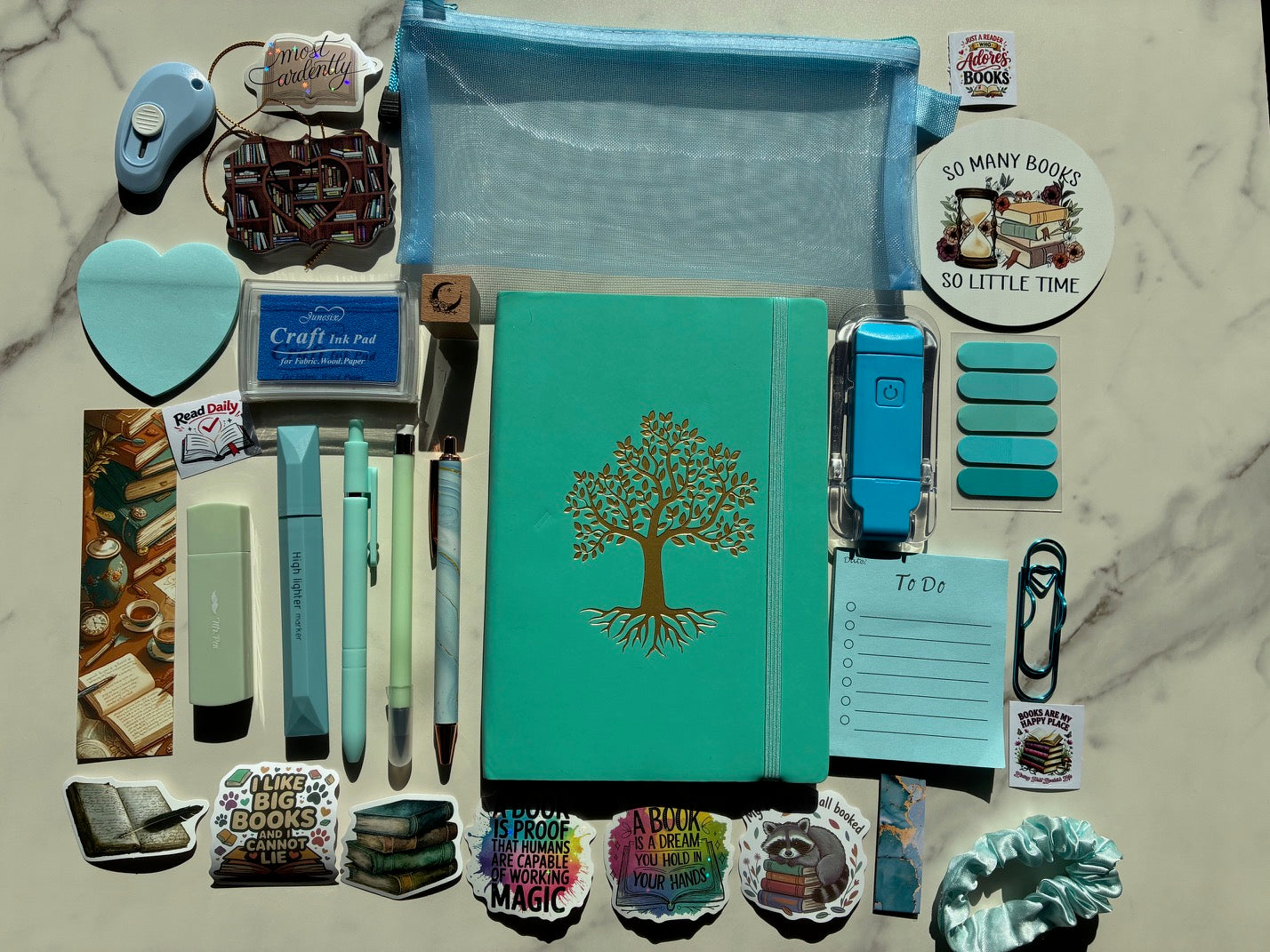 Blue and Green Bookish Bundle