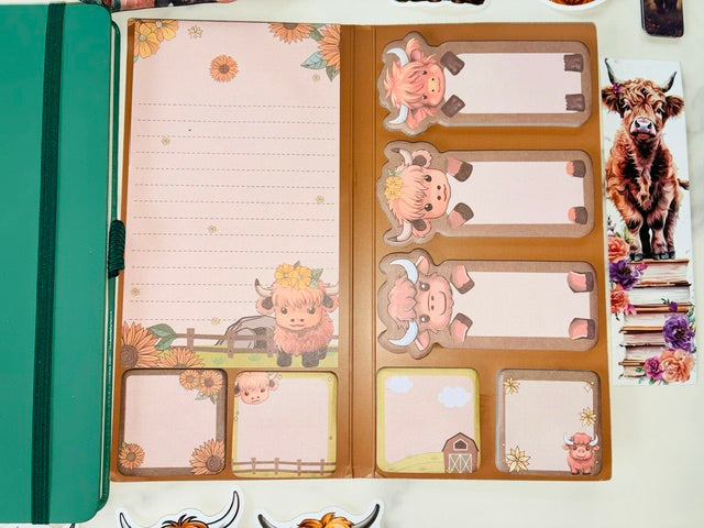 Highland Cow Bookish Bundle
