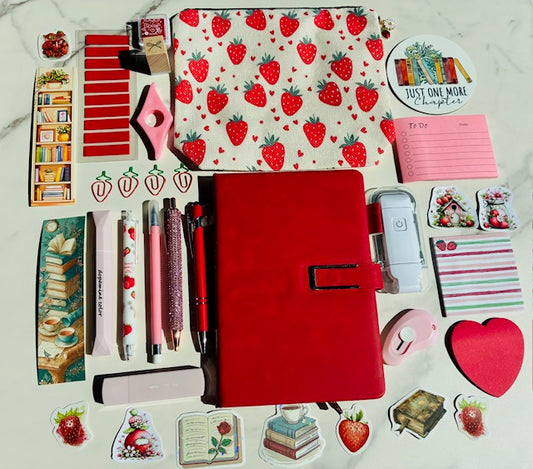Strawberry Lovers Bookish Bundle