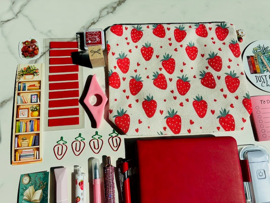Strawberry Lovers Bookish Bundle