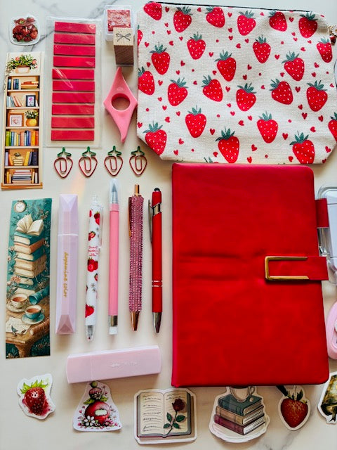 Strawberry Lovers Bookish Bundle